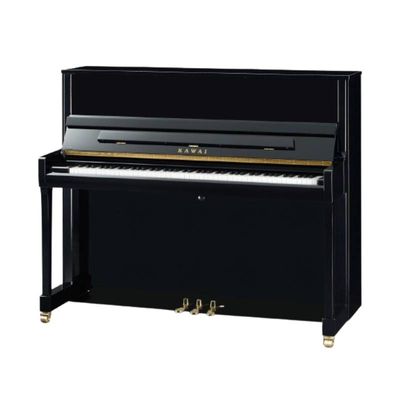 KAWAI K Series Upright Piano (Ebony Polish) K-300(KI) M/PEP